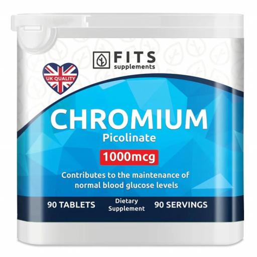 Chromo 1000mcg 90 tablets