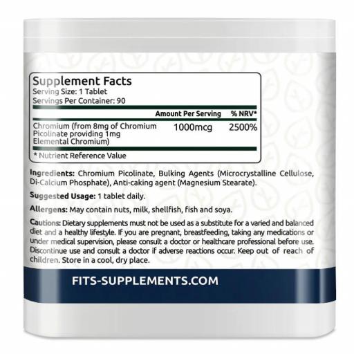 Chromo 1000mcg 90 tablets [1]