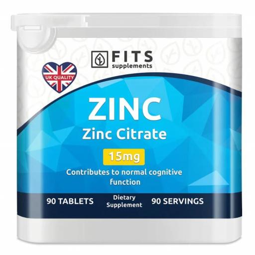 Zinc 30 mg. 90 comprimidos