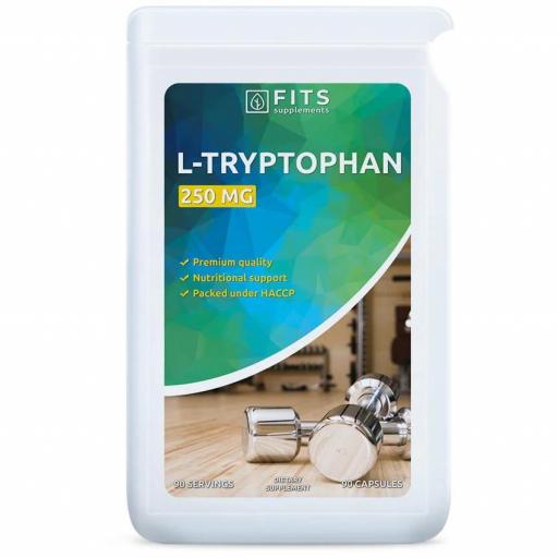 L-Triptófano 250 mg. 90 cápsulas