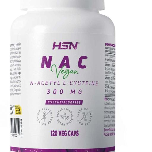 NAC (N-ACETIL-L-CISTEINA) 300mg - 120 cápsulas [0]