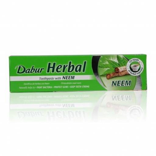 Pasta Dental Ayurveda Dabur con Neem