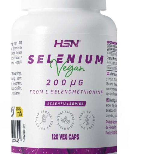 SELENIO - L-Seleniomitionina 200mcg - 120 cápsulas