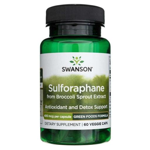 Sulforafano 400 mcg, 60 cápsulas, de Swanson  [0]