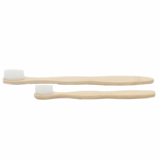 Cepillo dental bambú, adulto e infantil [1]