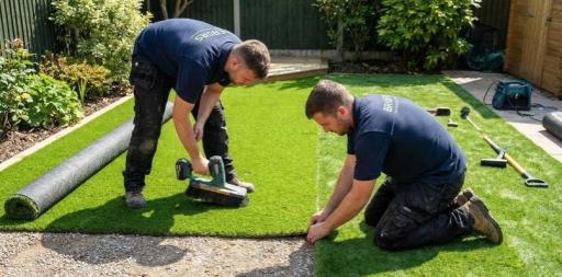Instalación de Césped Artificial