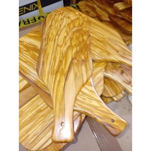 Tabla de Madera de Olivo 25 cm – Tabla de Cortar Artesanal [2]