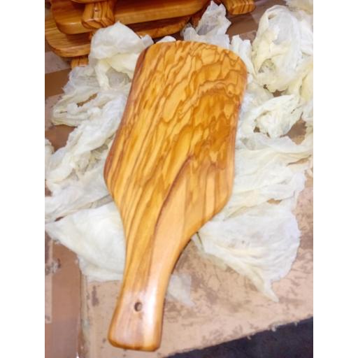 Tabla de Madera de Olivo 25 cm – Tabla de Cortar Artesanal [1]
