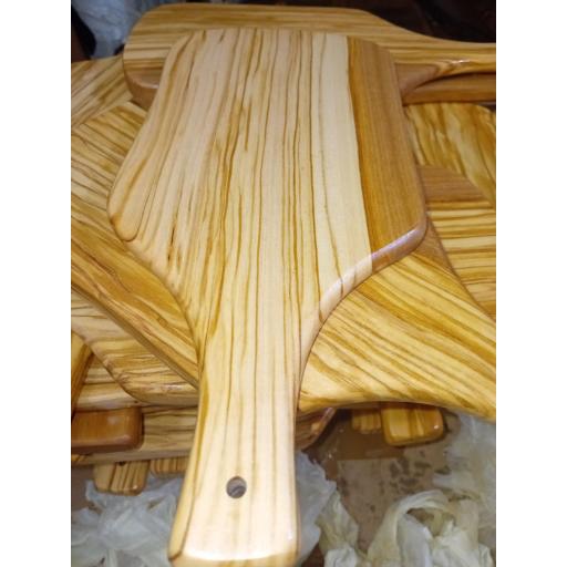 Tabla de Cortar de Madera de Olivo 28 cm – Tabla Artesanal Hecha en España [3]