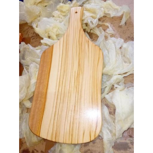 Tabla de Cortar de Madera de Olivo 28 cm – Tabla Artesanal Hecha en España [1]