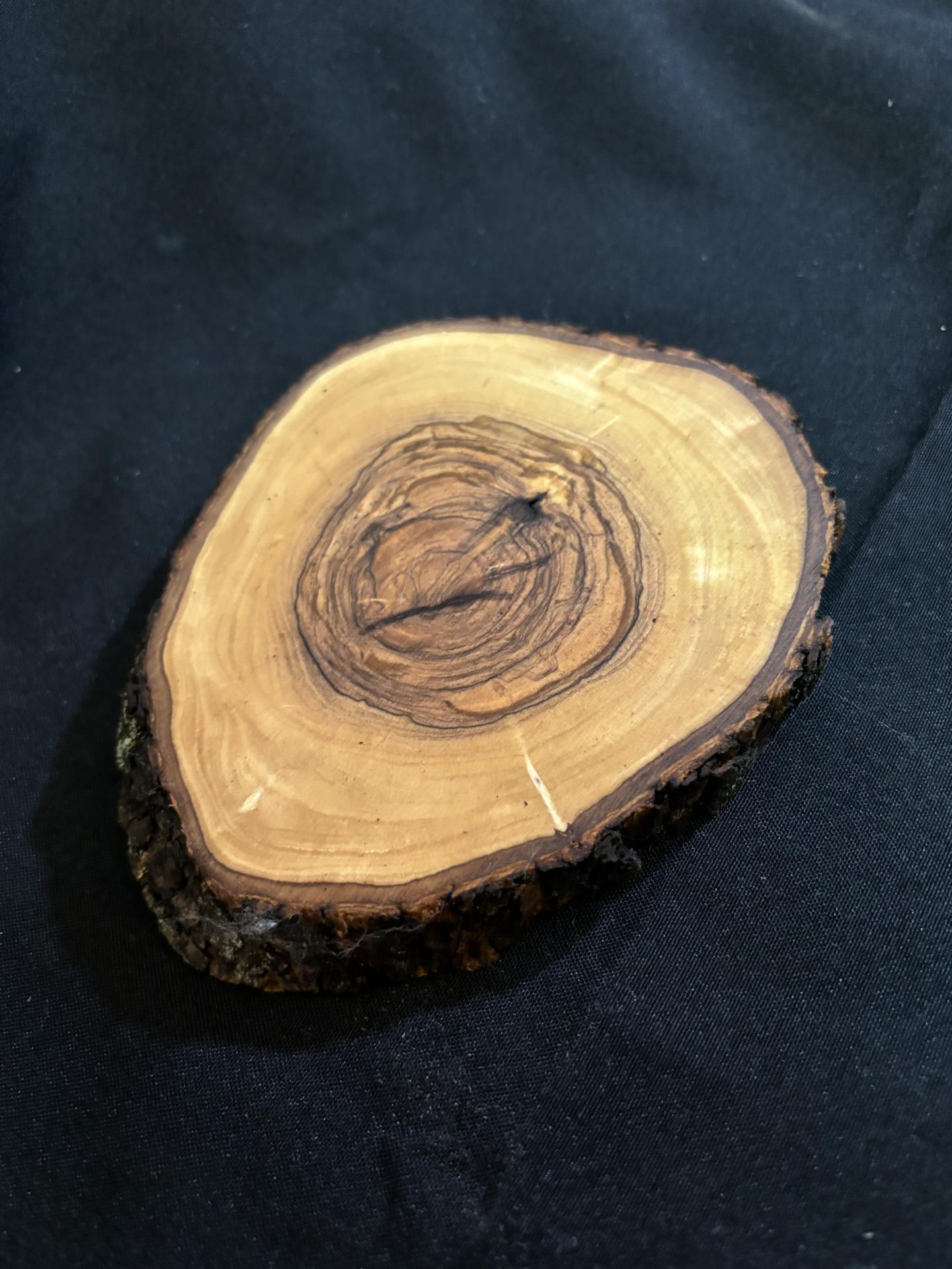 Posavasos rústicas salvamantel olivo artesanal