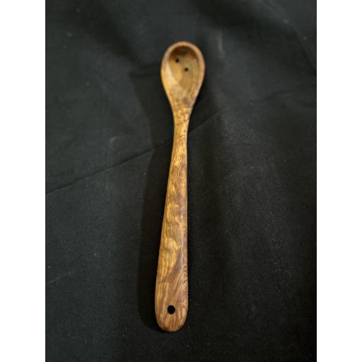 Cazo aceitunas grande de una pieza en madera olivo artesanal hecho a mano ecológico y duradero [2]