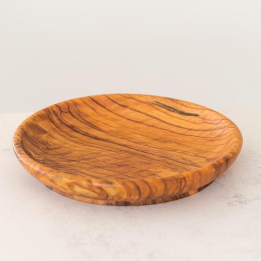  Plato grande 2 x 20 cm madera olivo [1]