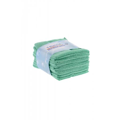 Bayetas Colors Microfibra T-Kunde Pack 12 Uds. Verde: 17,95 €