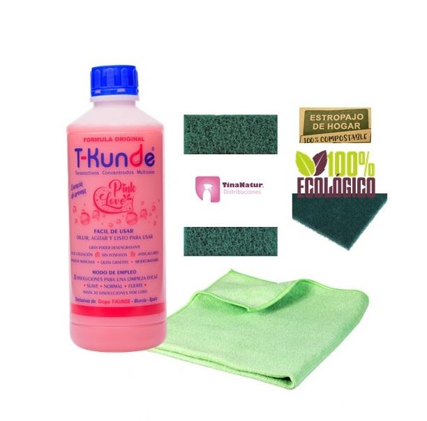 PACK T-KUNDE + 2 BAYETAS VILEDA PROFESIONAL: 21,99 €