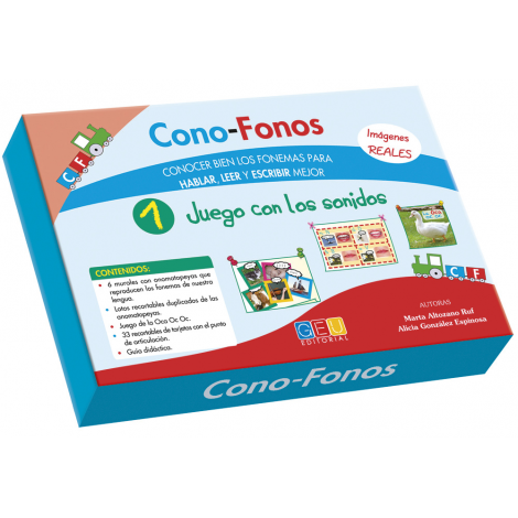 CONO-FONOS 1: JUEGO CON LOS SONIDOS
