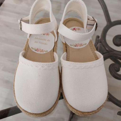 Sandalia niña blanco [1]