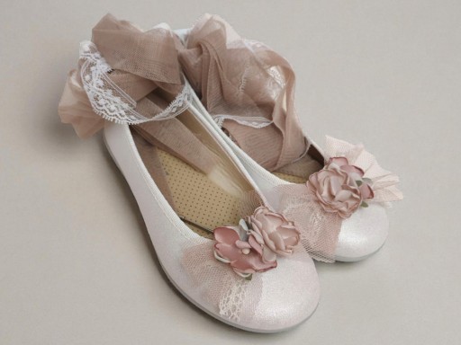 Bailarinas decoradas color topo o maquillaje . Leer la descripción del producto. [0]