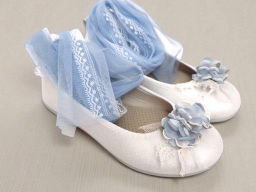 Bailarinas decoradas celeste . Leer la descripción del producto. [0]