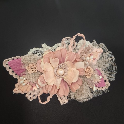 Prendido para vestido de comunión colores rosa