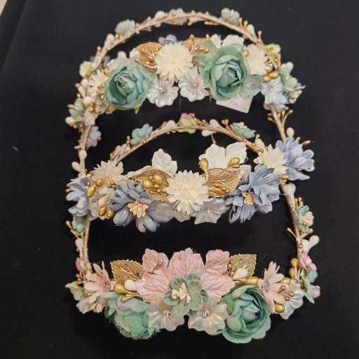 Corona comunión verde agua. Disponible en más tonos.  [1]