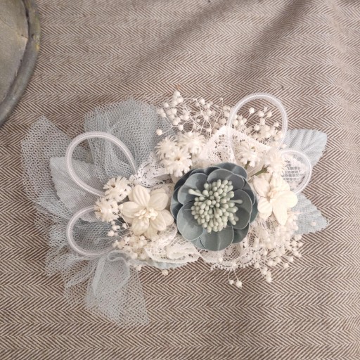 Prendido para fajín color verde agua