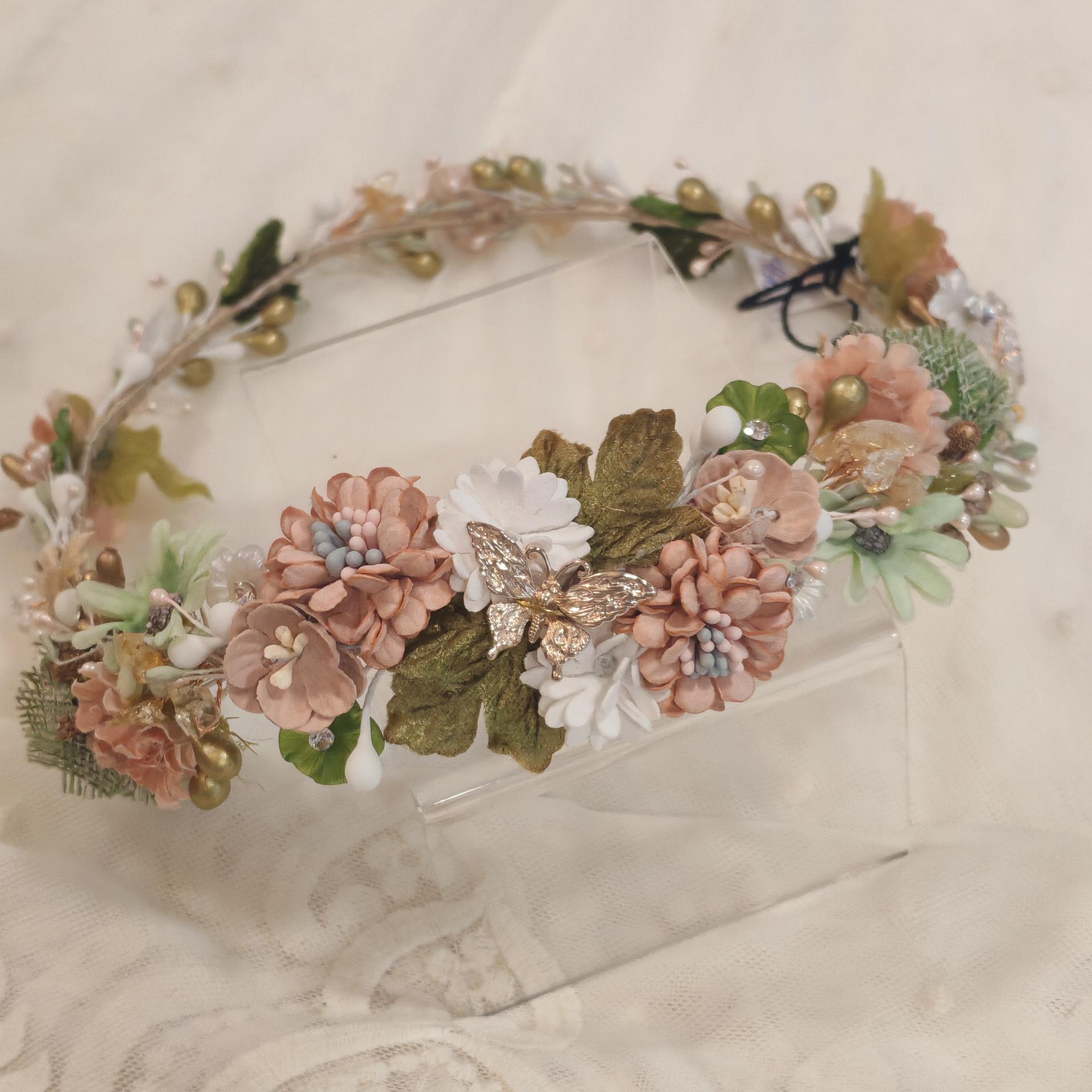 Corona comunión niña 2025