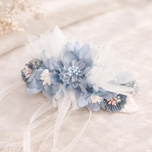 Prendido para vestido de comunión tonos azules  [0]