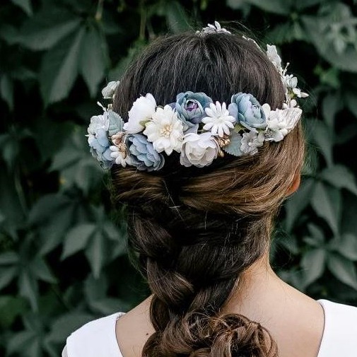 Tocado comunión niña corona Mod Susana [1]