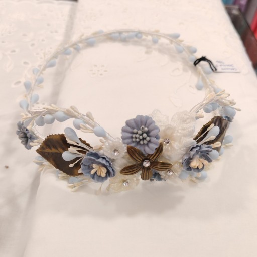 Corona comunión azul Mod semilla 5  [2]