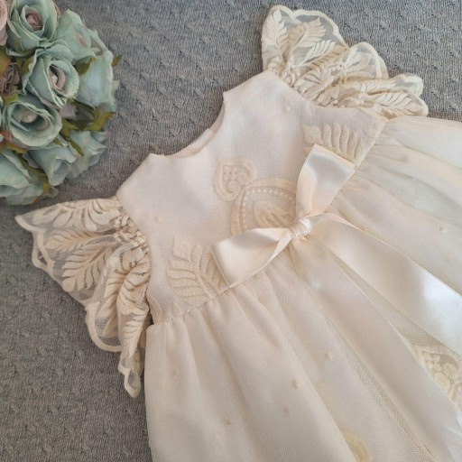 Traje cristianar tul bordado. Incluye braguita y capota  [3]