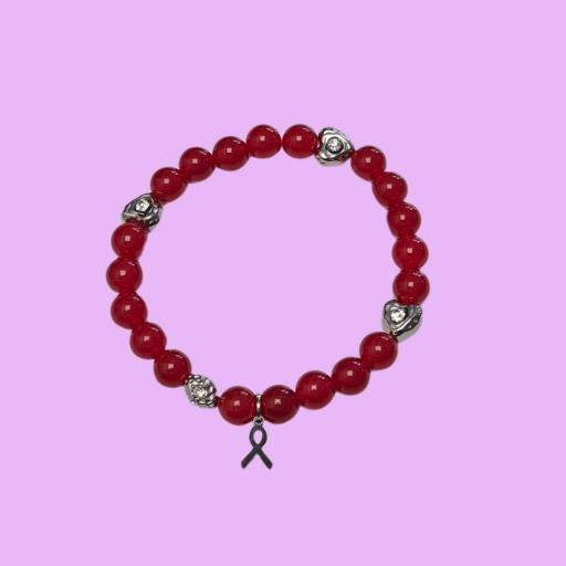 Pulsera plateada "Eos"