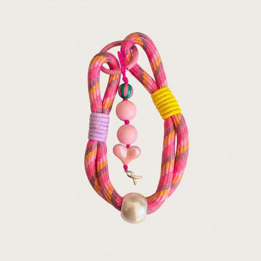 Llavero Armonía Rosa