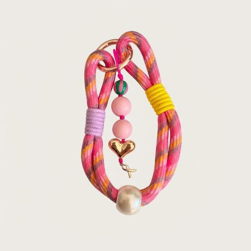 Llavero Armonía Rosa