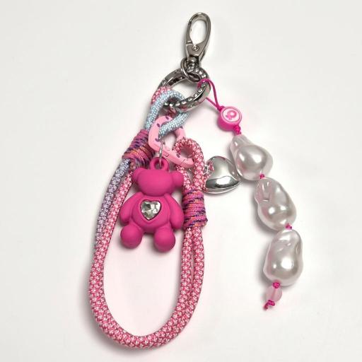 Llavero Osito Pink