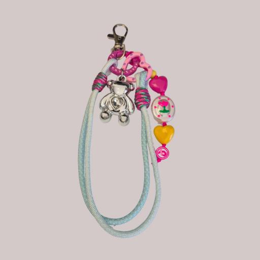 Llavero Osito Plateado