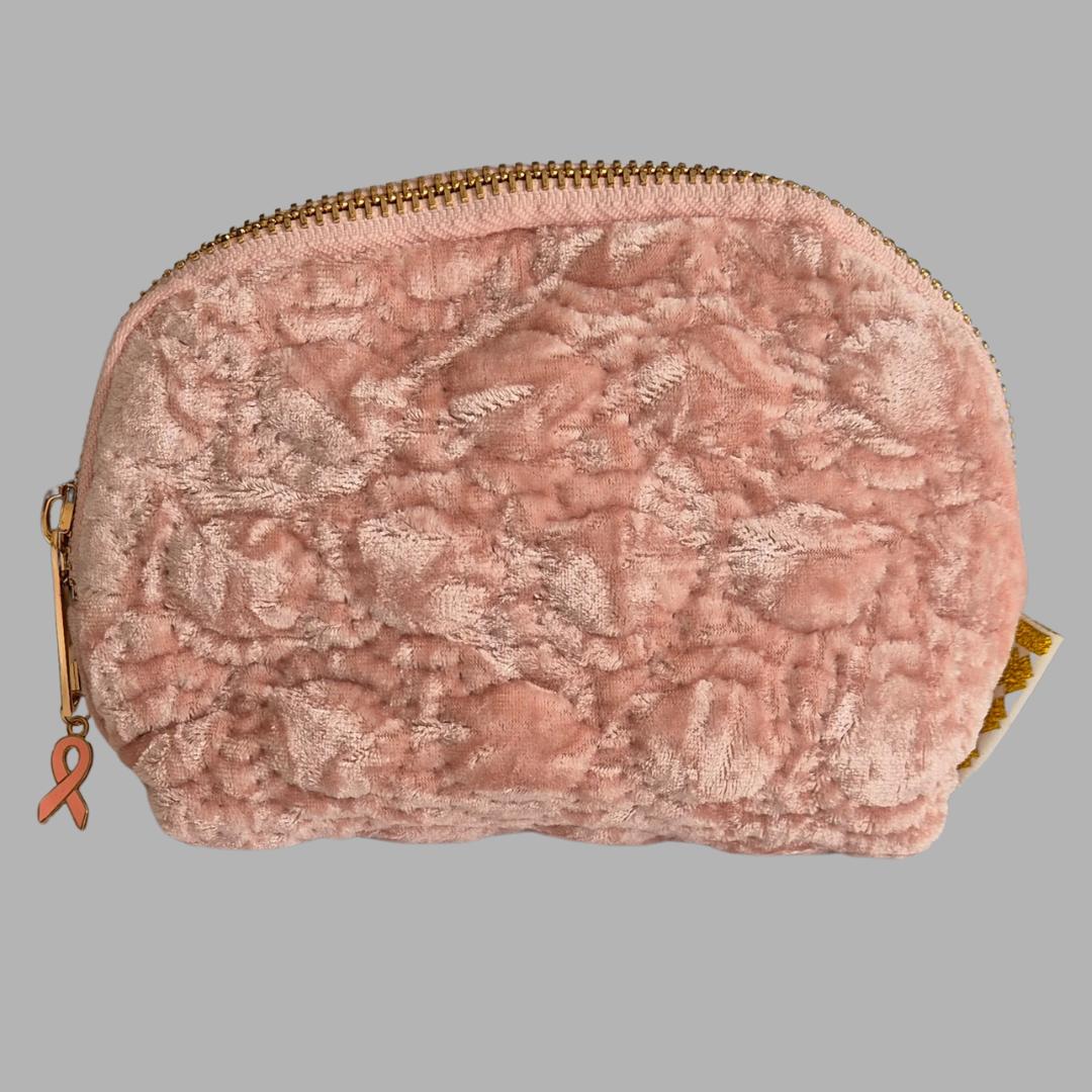 Neceser Terciopelo Rosa