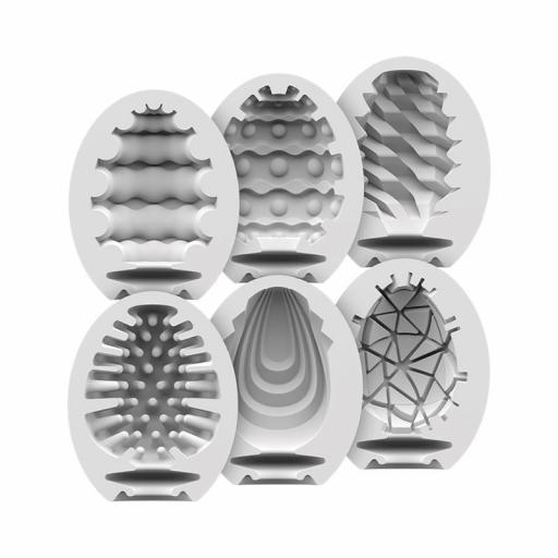 SATISFYER Set 6 Unidades Huevo Masturbador [2]