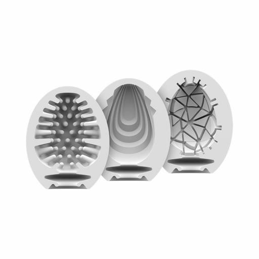 SATISFYER Set 3 Huevos Masturbadores [2]