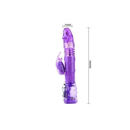 Baile vibrador rotador color púrpura  [2]