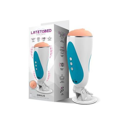 ONALIS HIGH TECH MASTURBADOR SISTEMA GEMIDOS Y VIBRACIÓN VAGINA USB