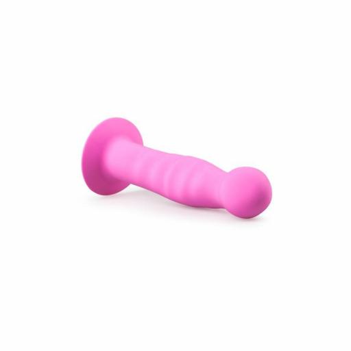  EASYTOYS Dildo con Ventosa de Silicona - Rosa [1]