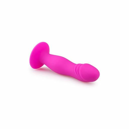 EASYTOYS Plug Anal Silicona con Ventosa Rosa [1]