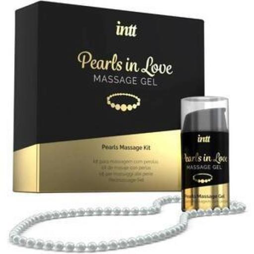 Gel de masaje intimo con perlas INTT