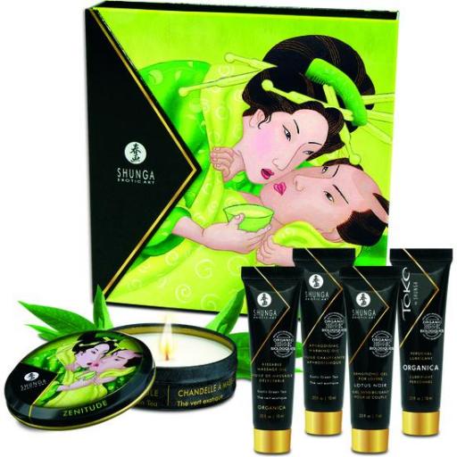 Kit Secretos de una Geisha "Shunga" Té verde