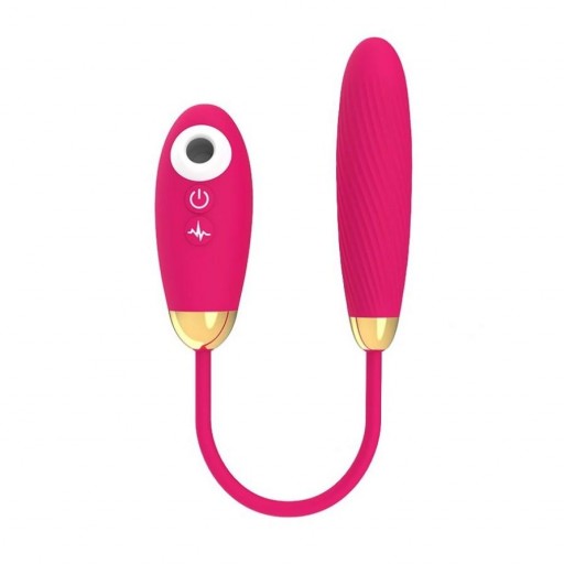 VIBRADOR CLITORIAL VIBE CON HUEVO ROSA