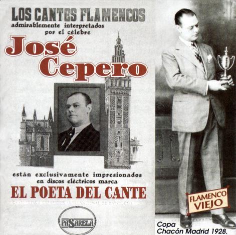 JOSE CEPERO GUITARRA. NIÑO RICARDO.. EL POETA DEL CANTE