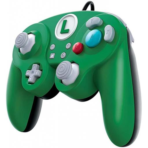 Wired Fight Pad Pro Controller Luigi Switch [1]