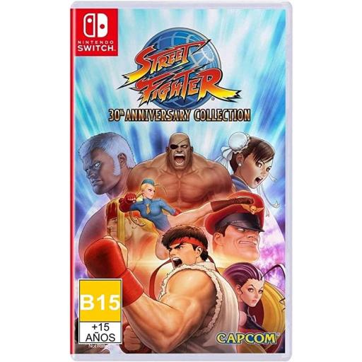 Street Fighter 30th Aniversary Collection Switch