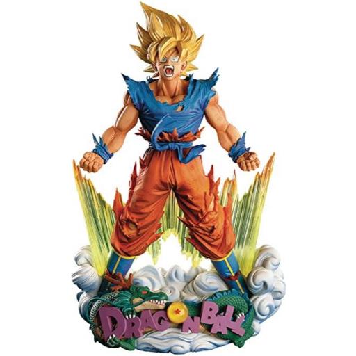 Figura Dragon Ball Z  Super Saiyan Son Goku Brush Super Master Stars Diorama [1]